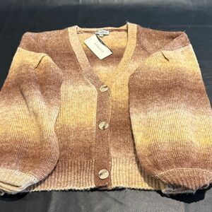 Jamison Marl Short Cardigan NWT size small